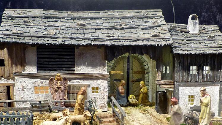 Der maßstabsgetreu nachgebaute Berghof bei Villanders in Südtirol Foto: Manfred Franze