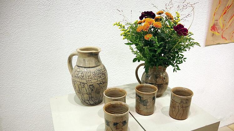 Impressionen von der Ausstellungseröffnung. Foto: Heike Schülein