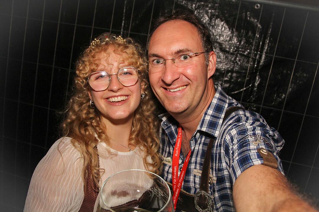 Endlich wieder Weinfest in Abtswind.