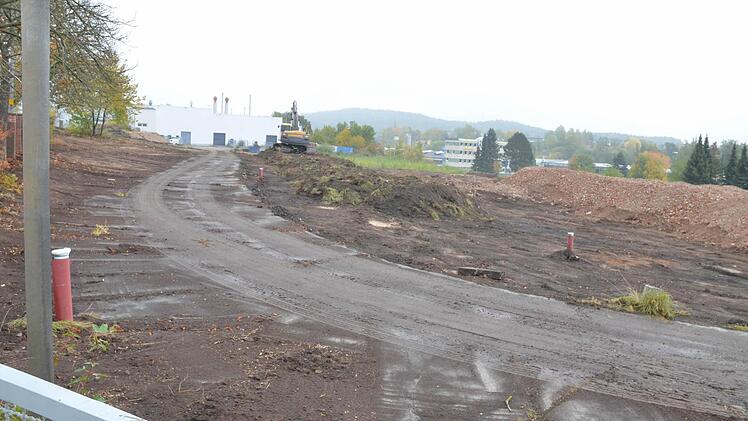 Die Erdarbeiten am künftigen Annapark haben schon begonnen. Foto: Rainer Lutz