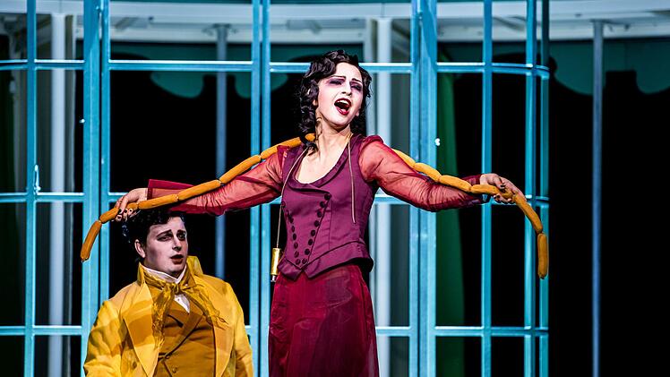 Die Operette "Wiener Blut" von Johann Strauß feierte erfolgreiche Premiere am Landestheater CoburgFoto: Annemone Taake