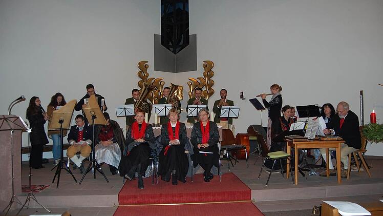 Weihnachtskonzert in Hassenbach. Foto: Günther Straub