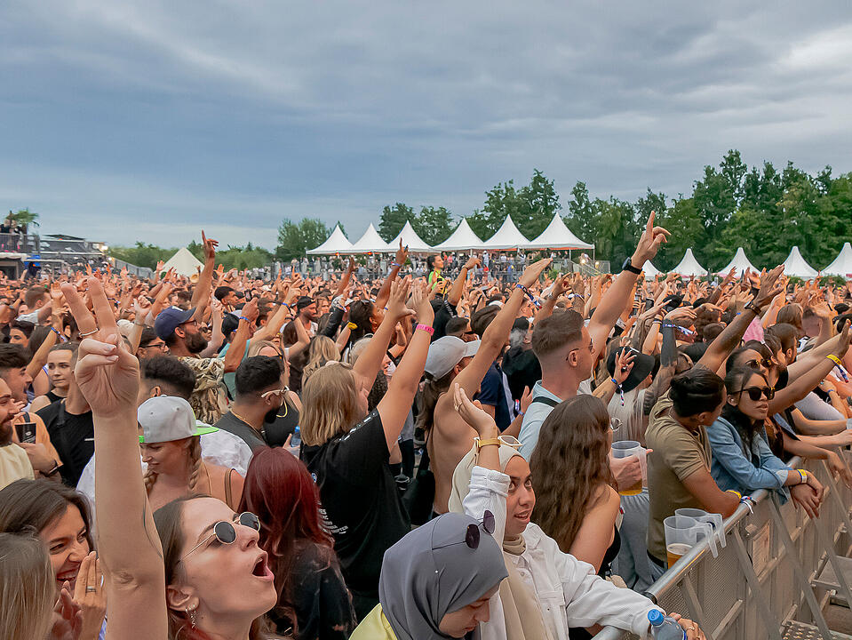 Beste Stimmung herrschte beim größten HipHop Open Air in Nordbayern!