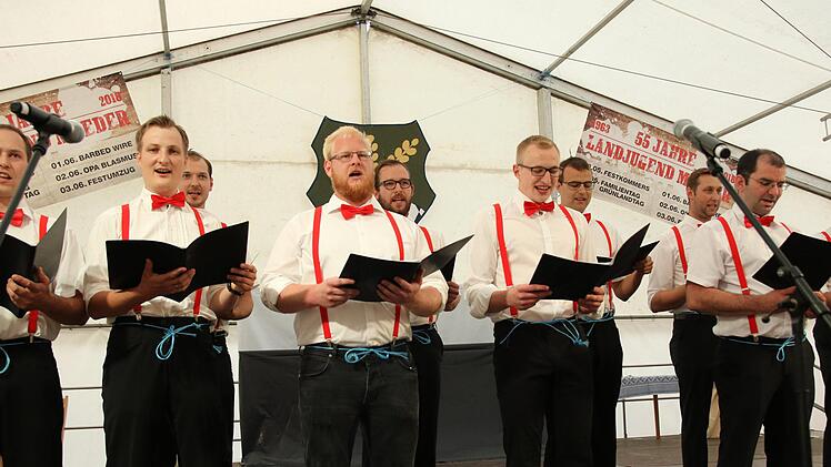Der Knabenchor erhielt für seine Liedvorträge viel Applaus. Foto: Michael Stelzner