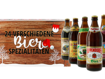 Bier-Adventskalender 2026: Limitierte Franken-Edition mit exklusiven Extras