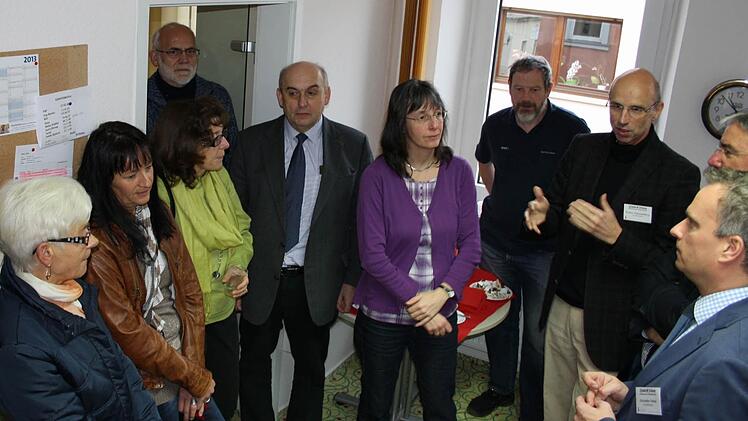 So viele Leute sind selten in der Redaktion - auf einmal.