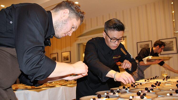 Impressionen vom "Gipfeltreffen der Sterneköche" im Coburger Romantik-Hotel "Goldene Traube"Oliver Schmidt