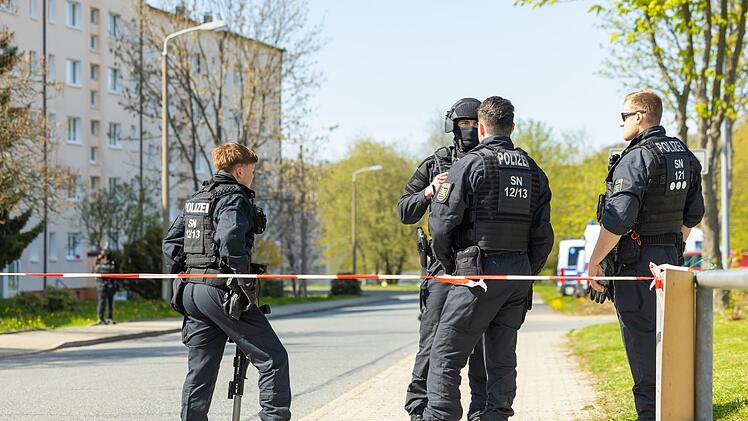 Tote nach Sch&uuml;ssen in Sachsen