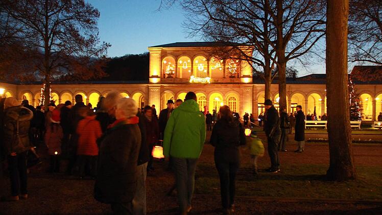 Eröffnung des Bad Kissinger Lichterglanz 2016 Foto: Carmen Schmitt