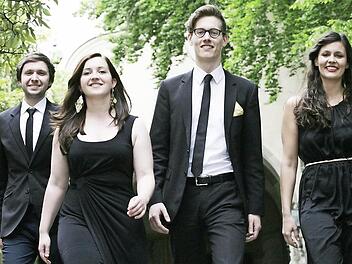 Das Vokalensemble "Stimmgold" Foto: p