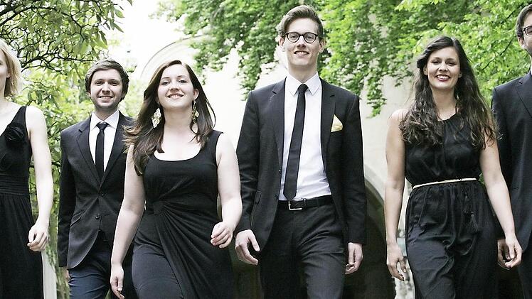 Das Vokalensemble "Stimmgold" Foto: p
