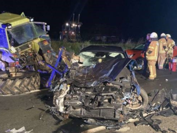 Traktor &uuml;bersehen