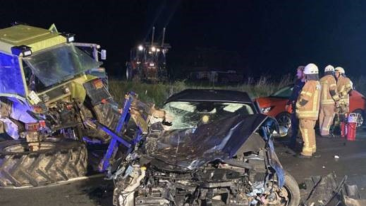 Traktor &uuml;bersehen