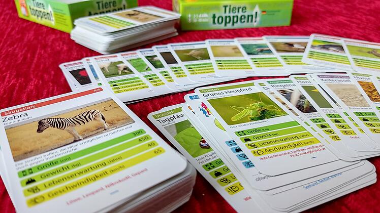 Tiere toppen im Test - geniales Kartenspiel rund um Tierfakten