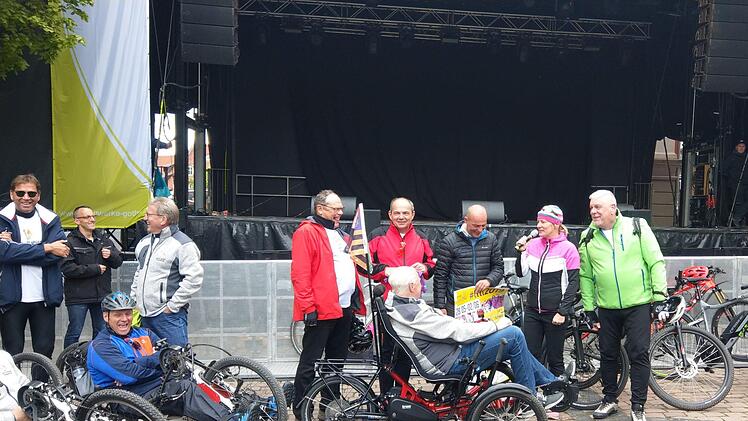 Prinz Andreas bei der Ankunft in Gotha.Simone Bastian