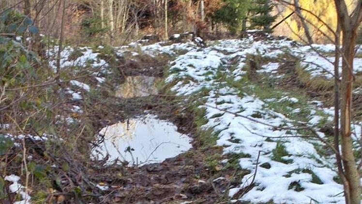 2,7 Kilometer des Wanderweges sind derzeit touristisch nicht nutzbar. Foto: Landratsamt Bad Neustadt