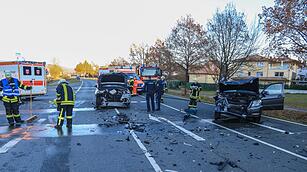 Kollision im Kreis Bamberg: Drei verletzte Personen nach Unfall