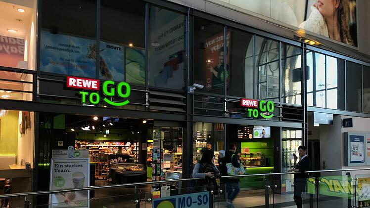 Platz 2 des Rankings hat sich der Rewe To Go gesichert. Foto: Verena Reubel