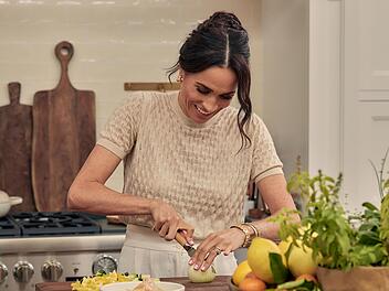 "With Love, Meghan" Herzogin Meghan muss sich in den sozialen Medien gerade einiges an Kritik gefallen lassen.