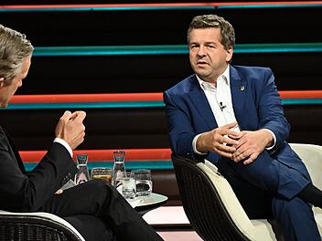 CDU-Politiker Sven Schulze (rechts) war am Donnerstagabend bei "Markus Lanz" zu Gast.