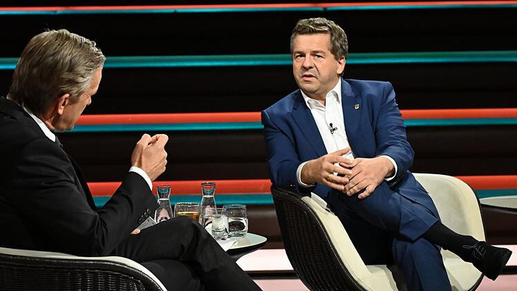 CDU-Politiker Sven Schulze (rechts) war am Donnerstagabend bei "Markus Lanz" zu Gast.