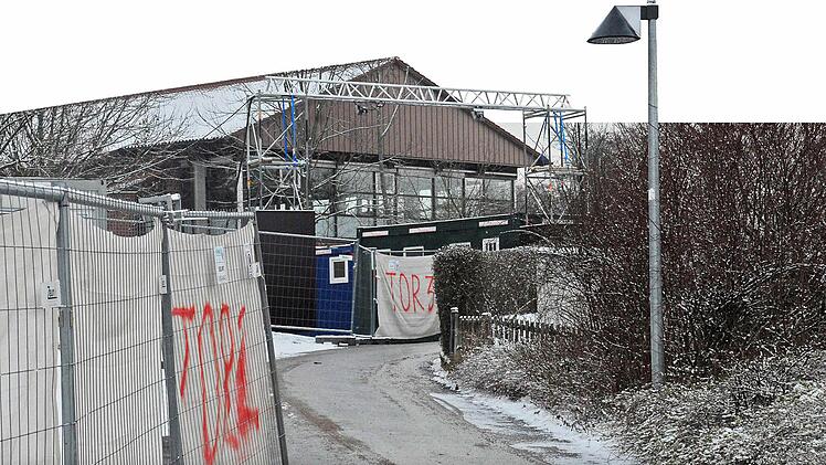 Die Asylunterkunft im Berufsschulzentrum in Herzogenaurach Foto: Bernhard Panzer