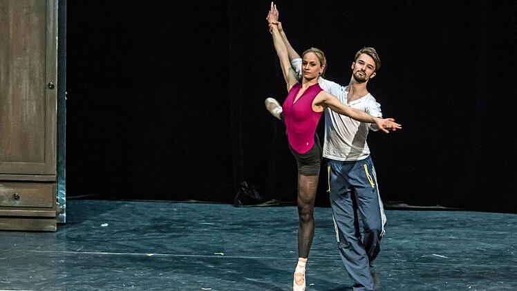 Probenimpressionen: "Aschenbrödel" kommt am 16. April am Coburger Landestheater auf die Bühne.Foto: Jochen Berger