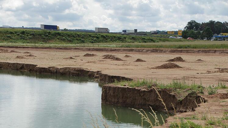 Der See wird größer.  Foto: Andreas Dorsch