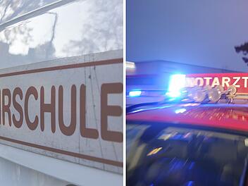 Fahrschulauto w&auml;hrend Pr&uuml;fung gerammt: Sieben Verletzte nach Verkehrsunfall