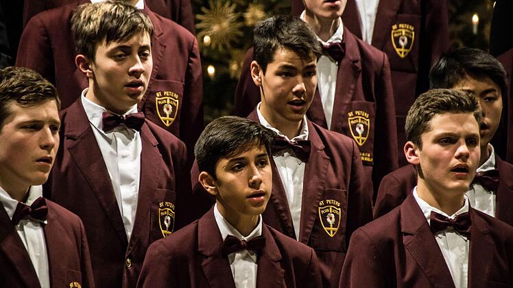 Beeindruckendes Wiederhören: Nach 2011 und 2014 gastierte der St. Peters Chorale aus Brisbane erneut in der Coburg Morizkirche und begeisterte mit seinem Gesang zahlreiche Zuhörer.Foto: Jochen Berger