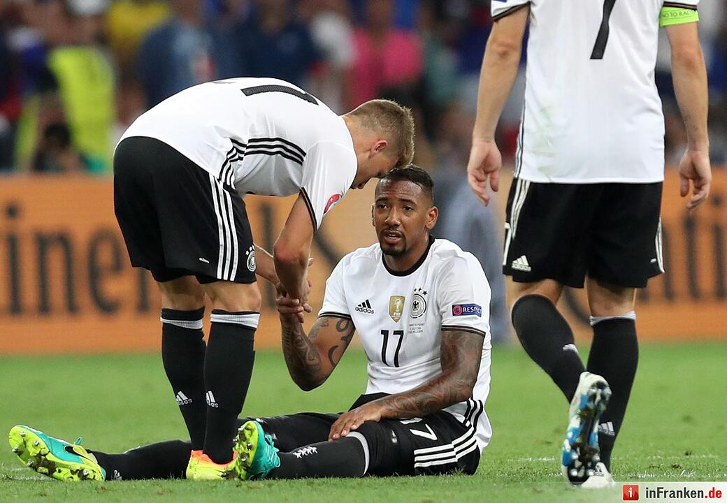 e bittere Niederlage der Deutschen