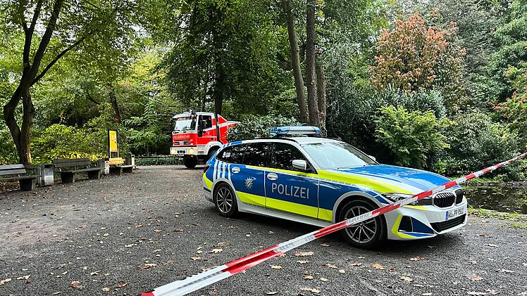 Messerstecherei im Schöntalpark Aschaffenburg: Zwei Personen verletzt