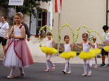 Ein echter Hingucker waren auch die Kinder der Ballettschule Hufnagel. Fotos: Florian Bauer