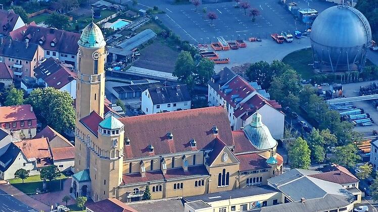 Die Kirche St. Otto in der Siechenstra&szlig;e wurde von 1912 bis 1914 erbaut und z&auml;hlt zu den prachtvollsten neuen Kirchenbauten in Bamberg. Foto: Ronald Rinklef