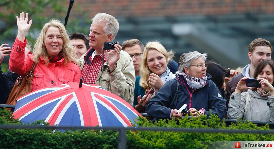 Britische Queen besucht Deutschland