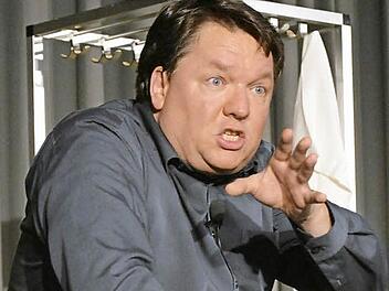 Helmut Schleich in voller Aktion.  Foto: Björn Hein