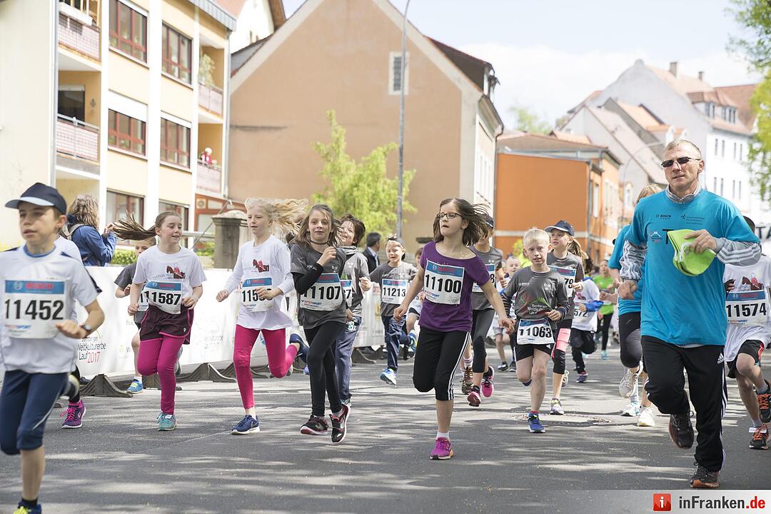 Weltkulturerbelauf 2017 in Bamberg: Der Bosch Schüler-Lauf
