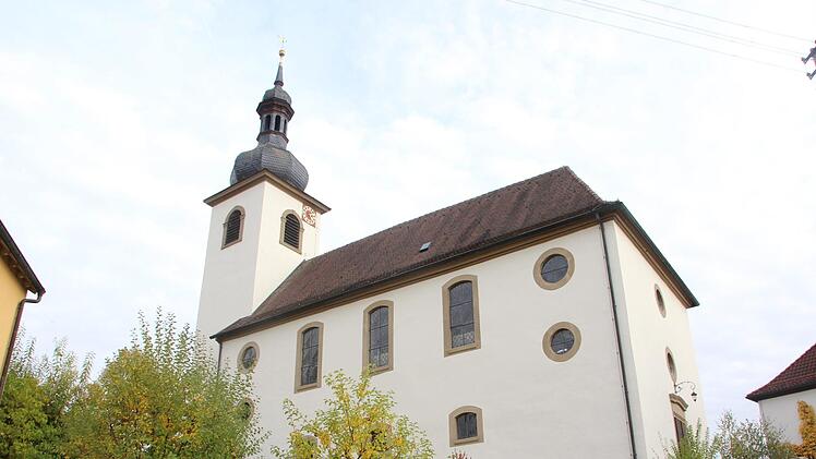 Die evangelische Kirche in Ermershausen wurde vor 275 Jahren geweiht. Kiesewetter