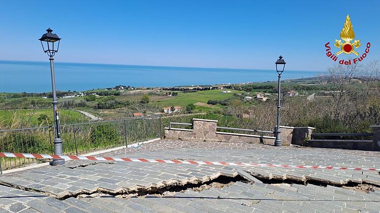 Erdrutsch in S&uuml;ditalien