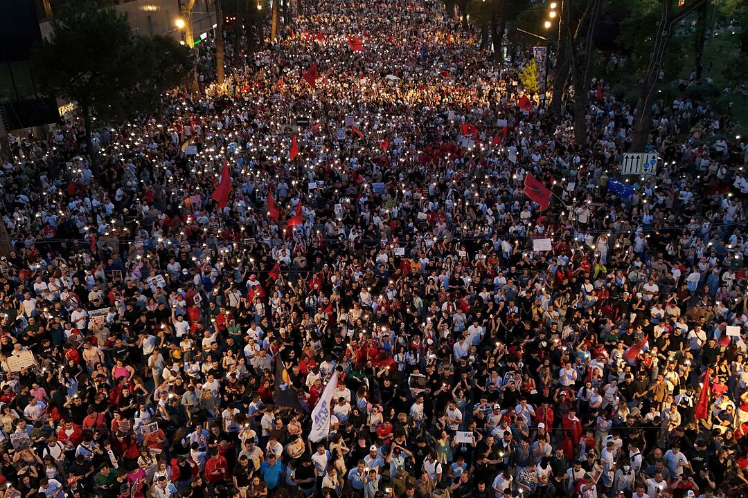 Proteste in Albanien