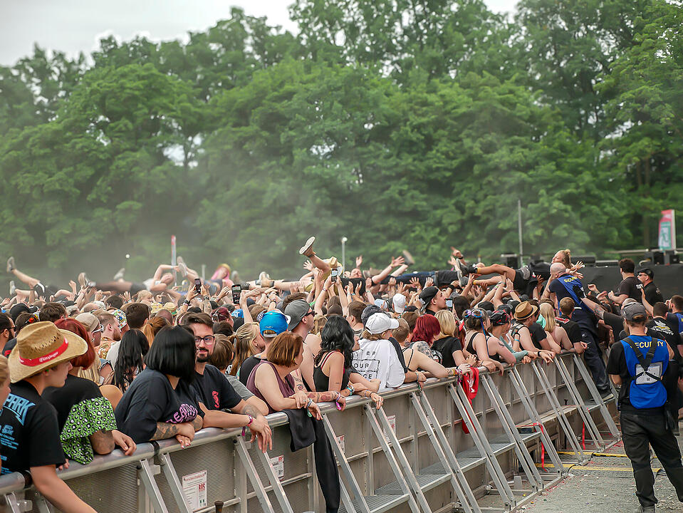 So heiß her ging es bei Rock im Park am Samstag - Stages Teil 2