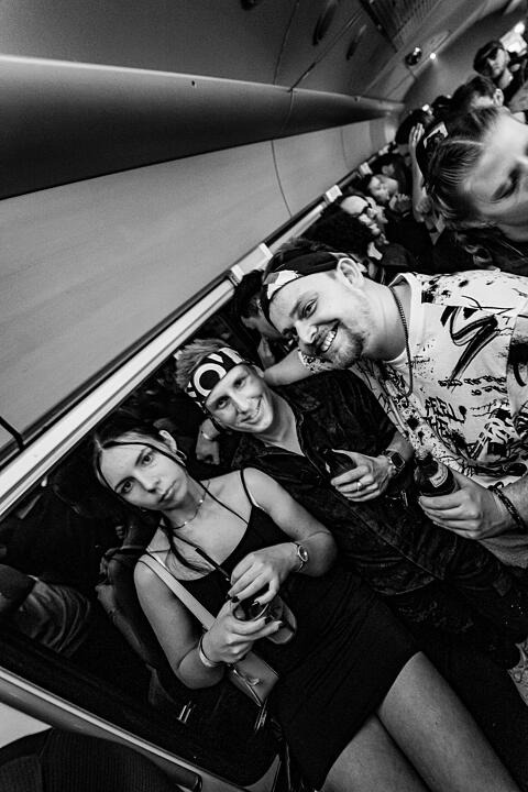 Die beste Party im Zug!