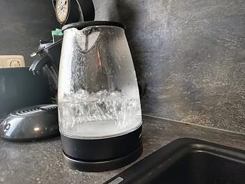 Abkochgebot, Abkochanordnung, Wasserkocher, Trinkwasser, Leitungswasser
