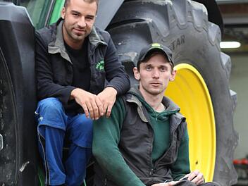 Manuel Schnappauf (links) und André Beez sind beste Freunde. Foto: Franziska Knobloch