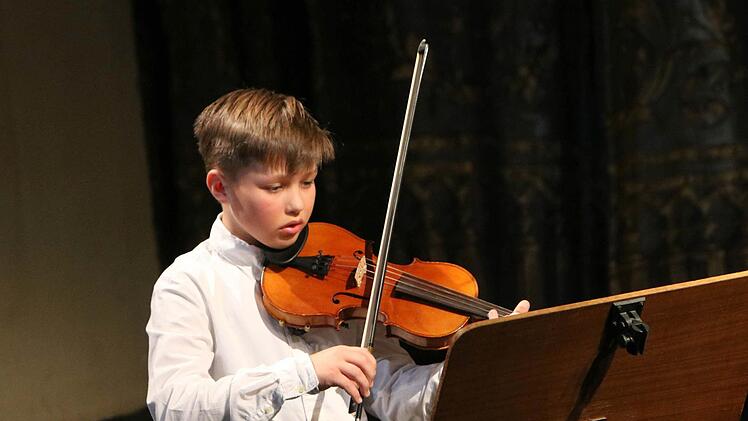Matinee "Jugend spielt für Jugend" im Landestheater Coburg: Simon Dietz.Foto: Jochen Berger