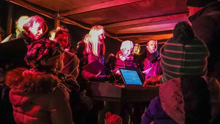 Beim Bischberger WeihnachtsmarktFoto: Barbara Herbst