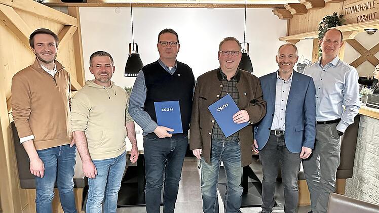 Die Stadtsteinacher CSU ehrte treue Mitglieder