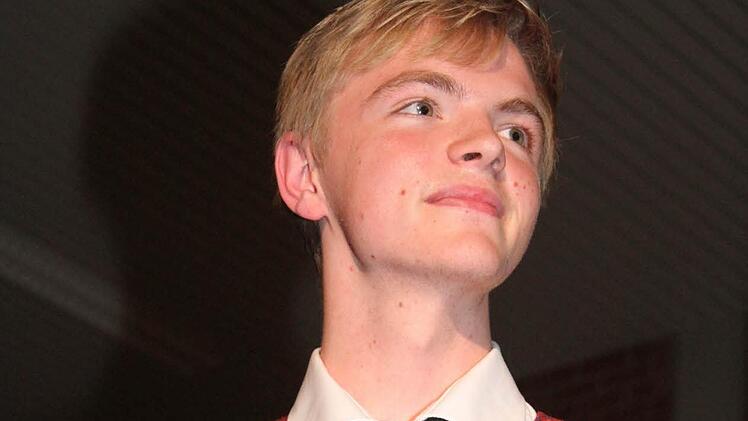 Lukas Hassfurth wurde für die bestandene D 3-Prüfung in Gold ausgezeichnet. Foto: Sonja Adam