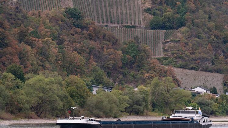 Wieder mehr Wasser im Rhein