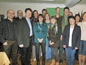 Gemeinderatskandidaten von Bündnis 90/Die Grünen Fotos: Roland Meister